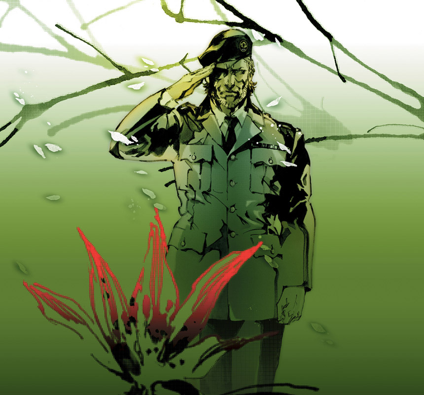 Subsistence Illustration from Metal Gear Solid 3: Snake Eater