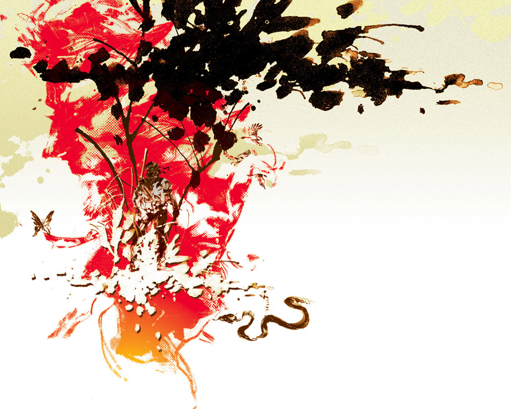 Promotional Illustration from Metal Gear Solid 3: Snake Eater