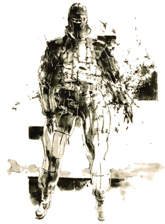 The Pain Art from Metal Gear Solid 3: Snake Eater