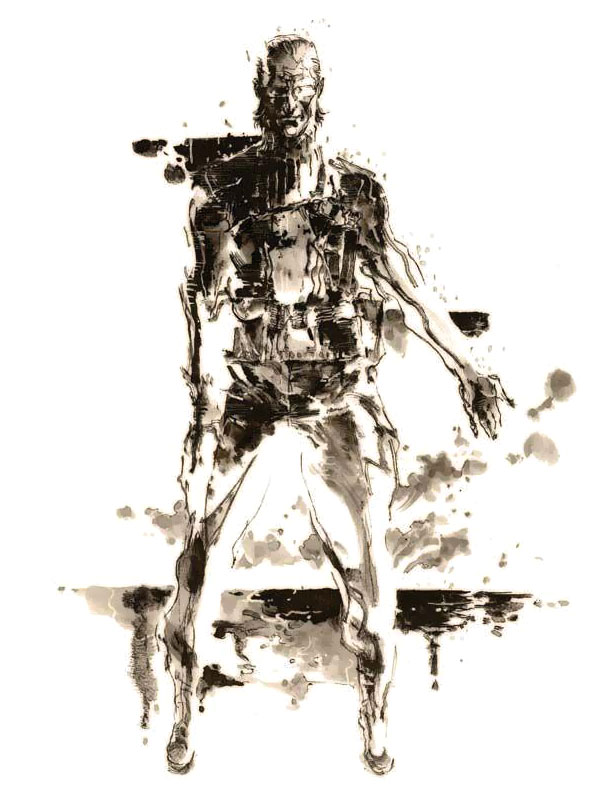 The Sorrow Art from Metal Gear Solid 3: Snake Eater