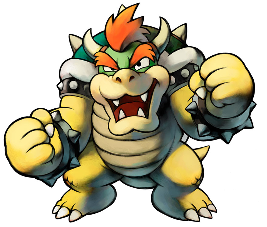 Bowser Art from Mario & Luigi: Partners in Time