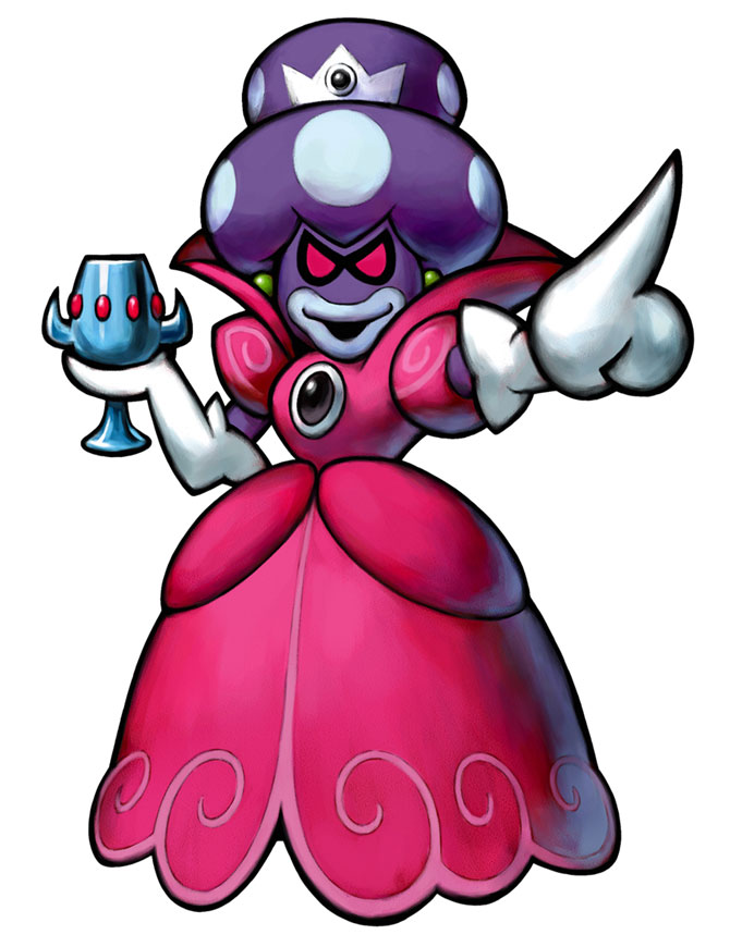Princess Shroob Art from Mario & Luigi: Partners in Time