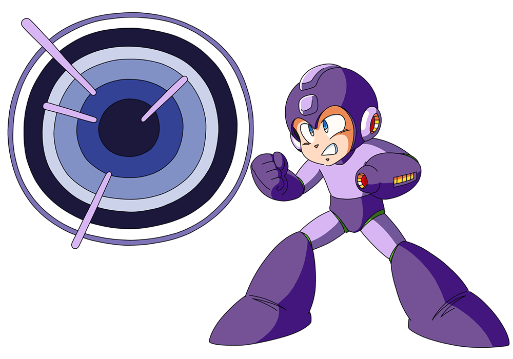 Black Hole Bomb Art from Mega Man 9
