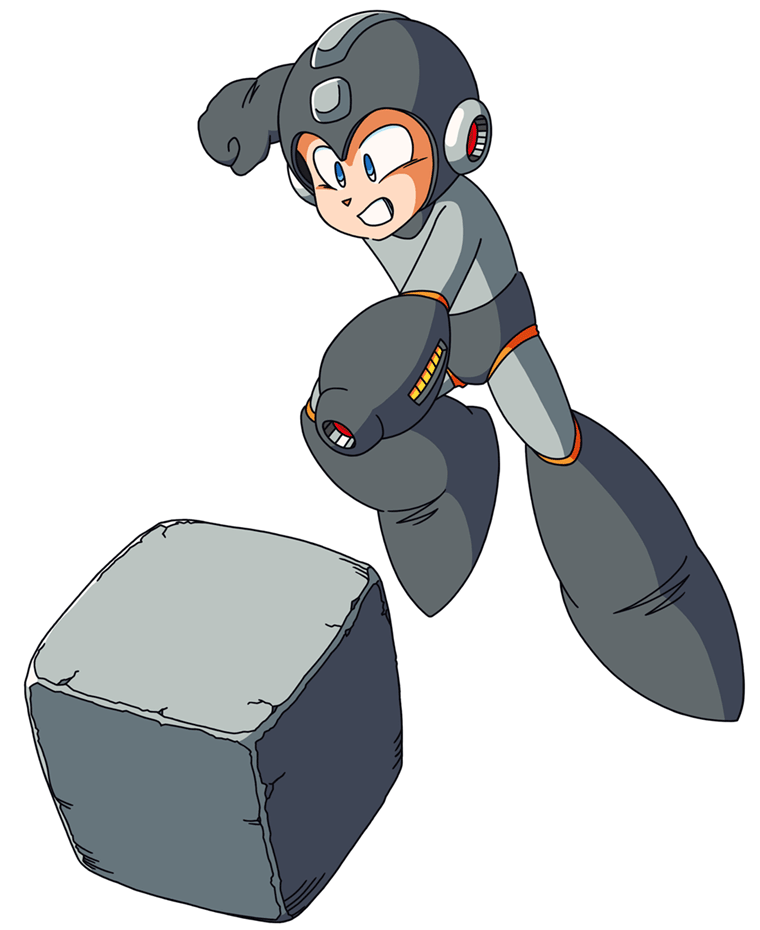 Concrete Shot Art from Mega Man 9