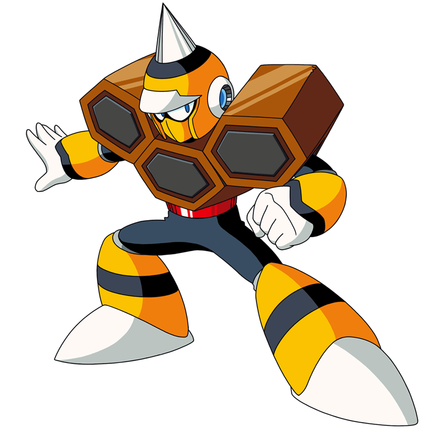 Hornet Man Art from Mega Man 9