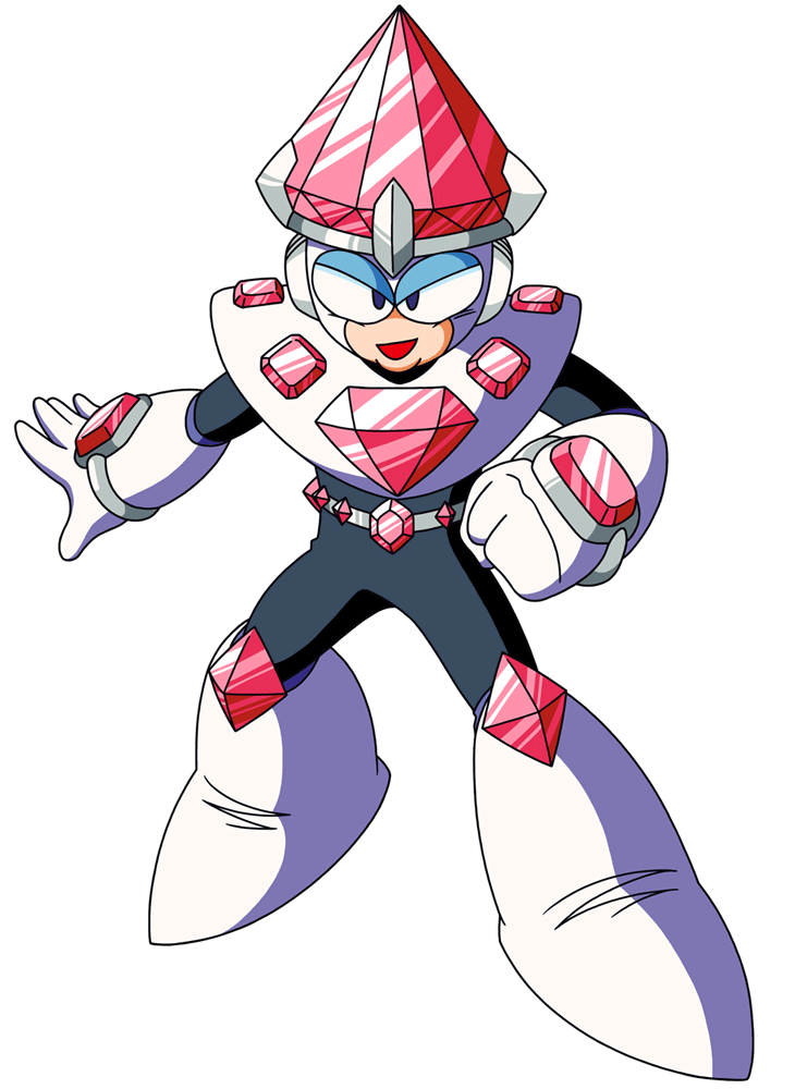 Jewel Man Art from Mega Man 9