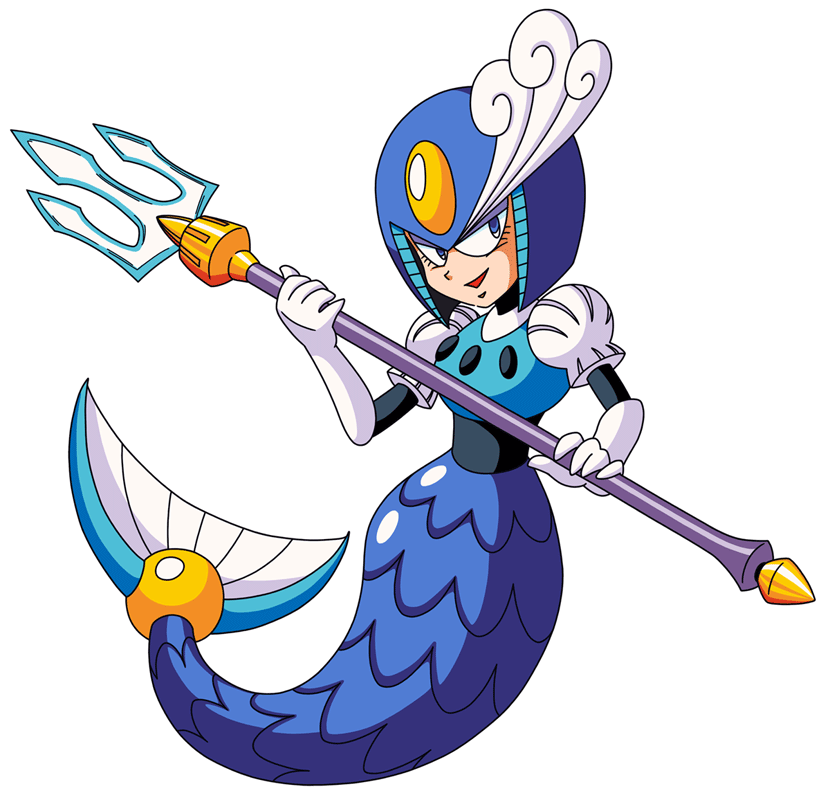 Splash Woman Art from Mega Man 9