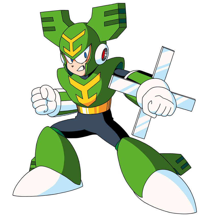 Tornado Man Art from Mega Man 9
