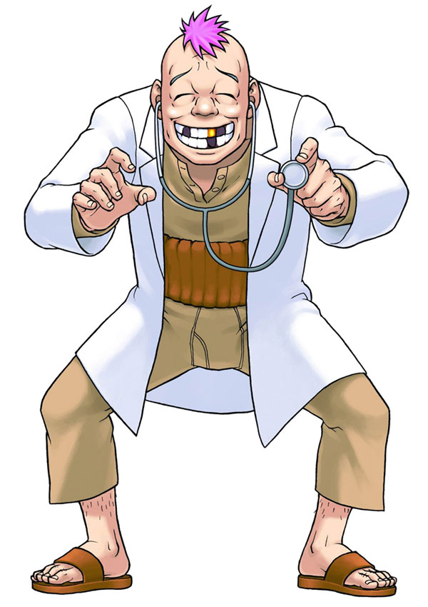Director Hotti Art from Phoenix Wright: Ace Attorney Justice for All