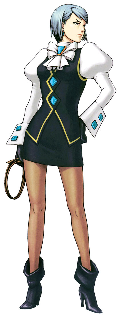 Franziska von Karma Art from Phoenix Wright: Ace Attorney Justice for All