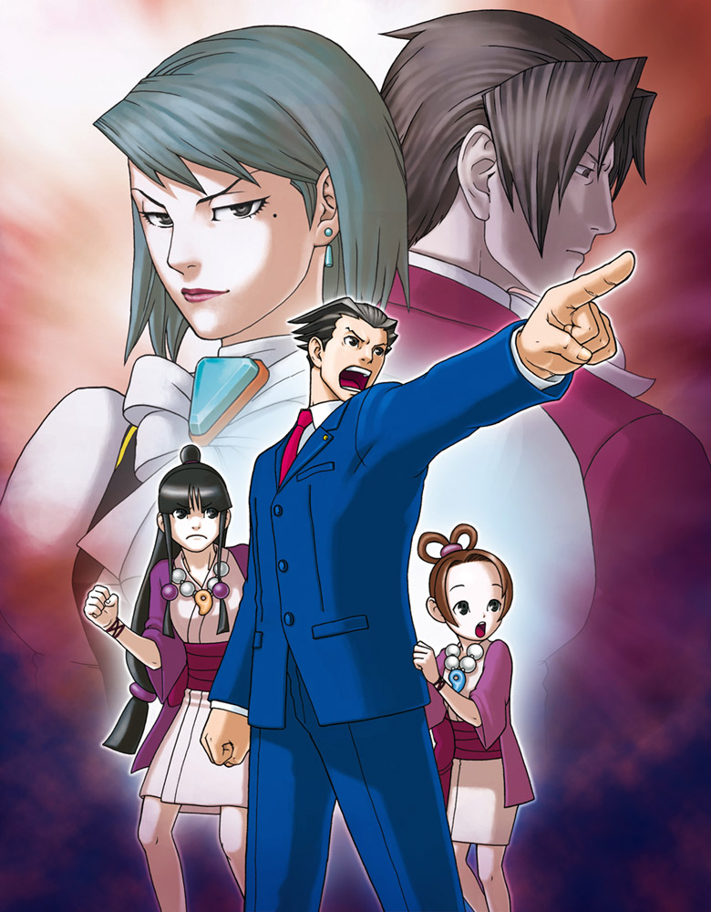 Promotional Art from Phoenix Wright: Ace Attorney Justice for All