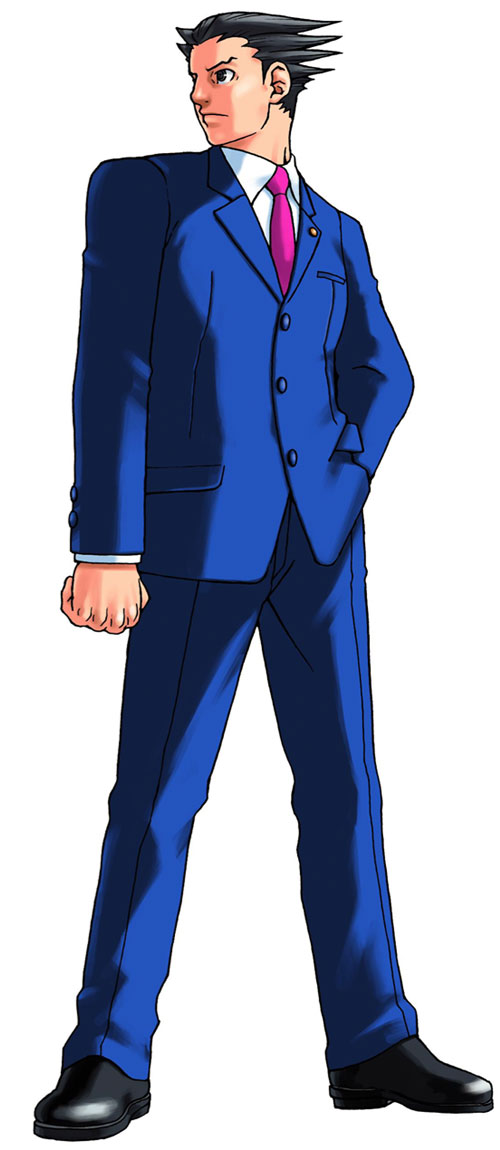 Phoenix Wright Art from Phoenix Wright: Ace Attorney Justice for All