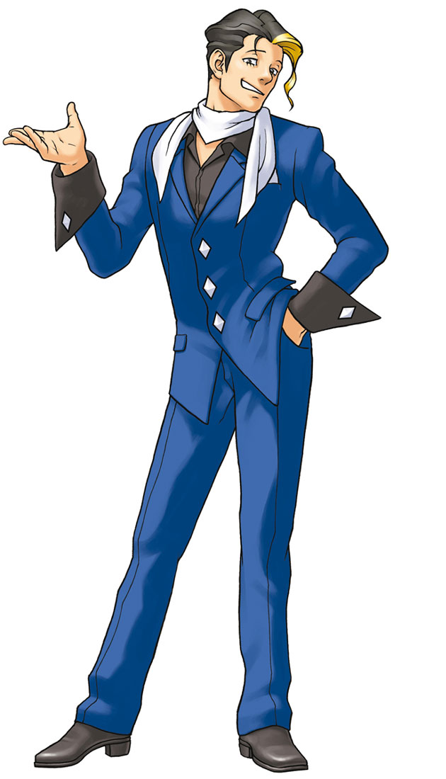 Richard Wellington Art from Phoenix Wright: Ace Attorney Justice for All