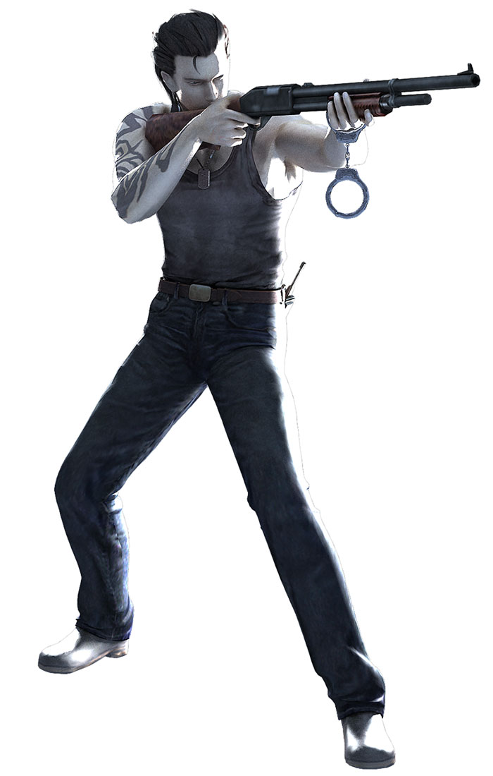 Billy Coen Art from Resident Evil: The Umbrella Chronicles