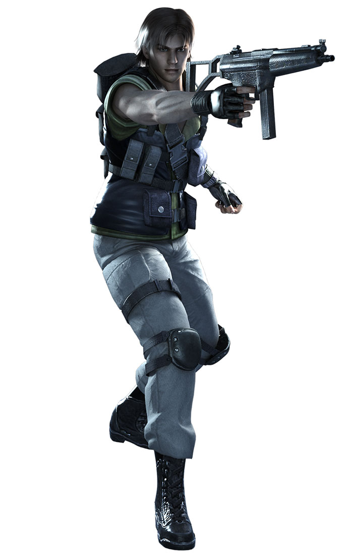 Carlos Oliveira Art from Resident Evil: The Umbrella Chronicles
