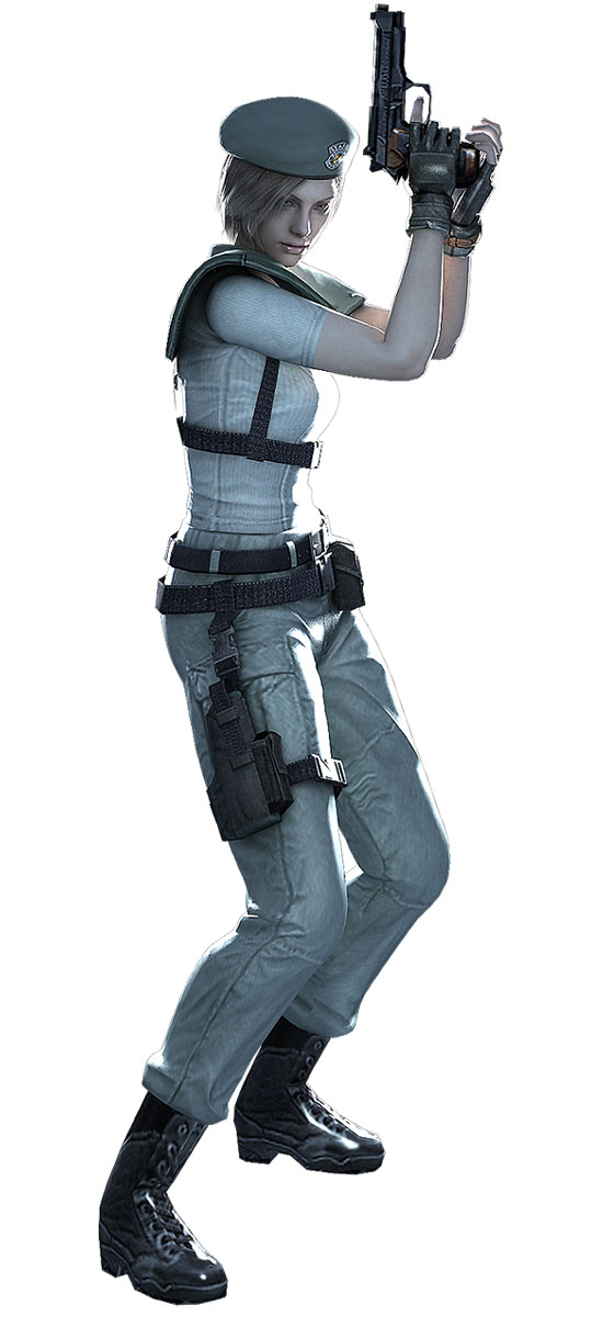 Jill Valentine in S.T.A.R.S. Uniform Art from Resident Evil: The Umbrella Chronicles