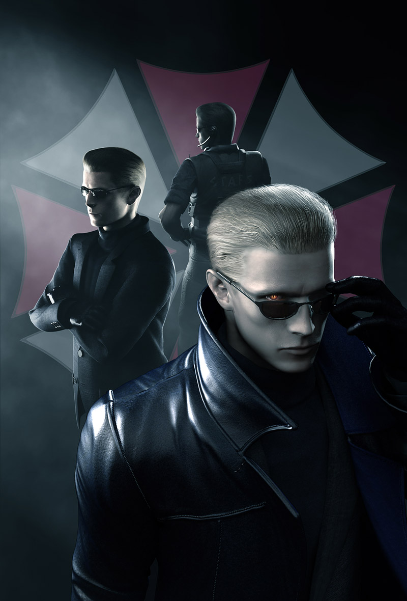 Wesker Promo Art from Resident Evil: The Umbrella Chronicles