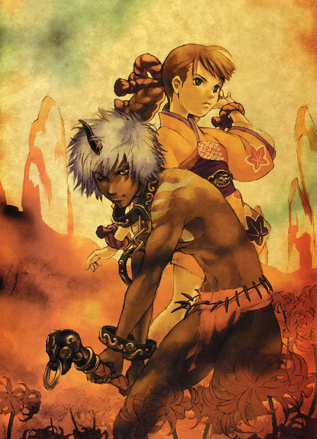 Kurando & Anastasia Art from Shadow Hearts: Covenant