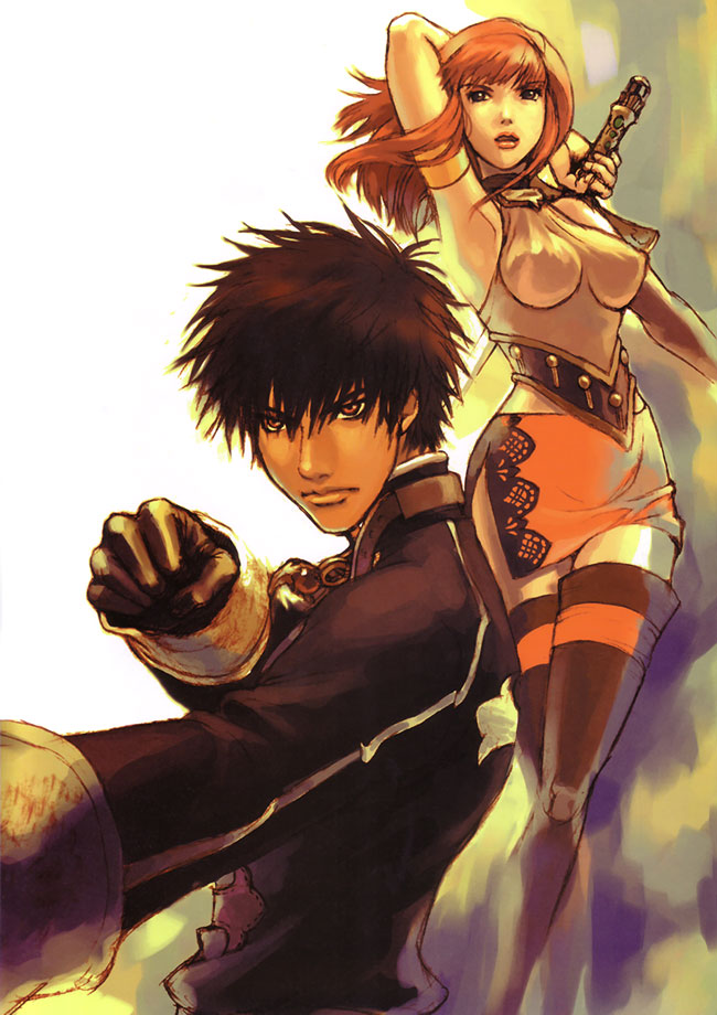 Yuri & Karin Art from Shadow Hearts: Covenant