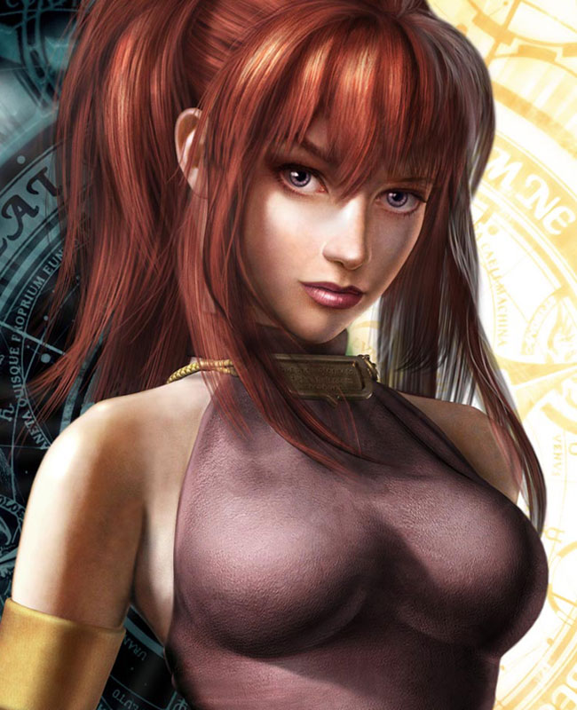Karin CG Promo Art from Shadow Hearts: Covenant