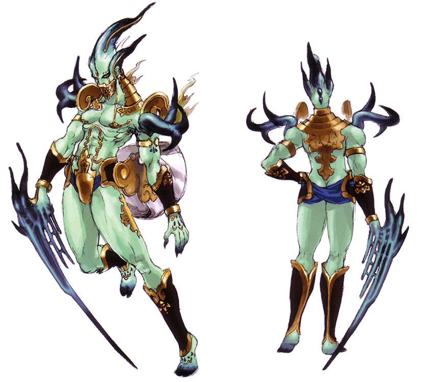Raiden Art from Shadow Hearts: Covenant