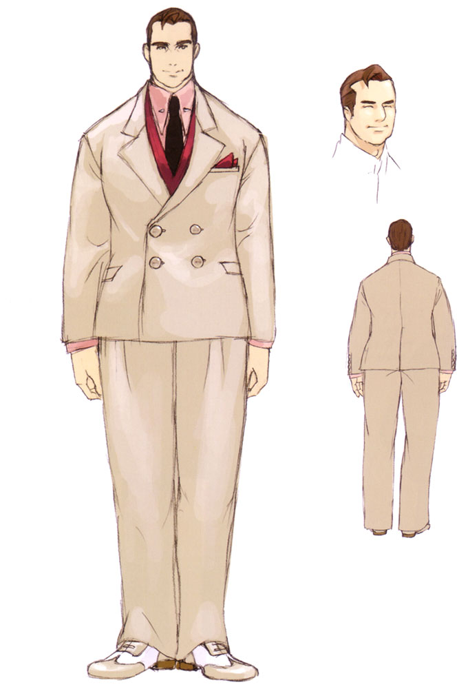 Al Capone Art from Shadow Hearts: From The New World