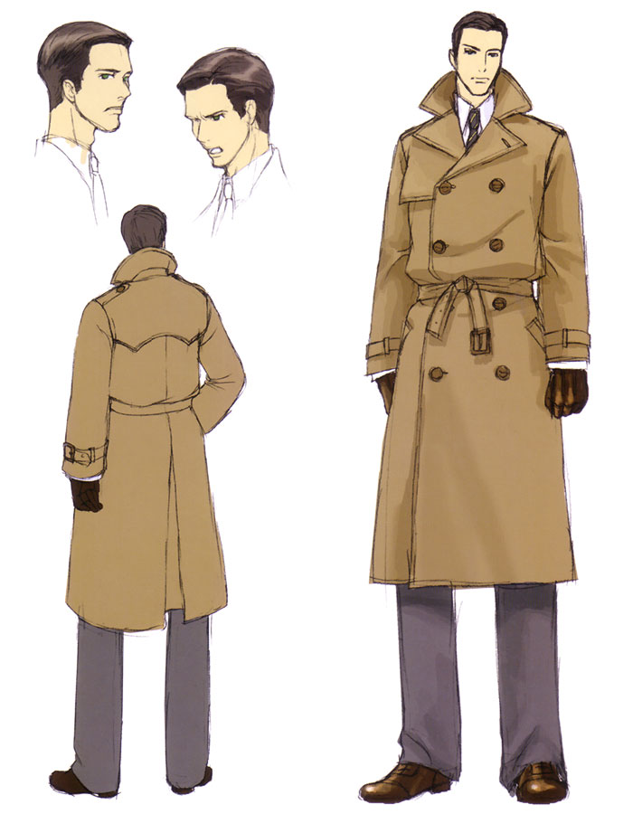 Eliot Ness Art from Shadow Hearts: From The New World