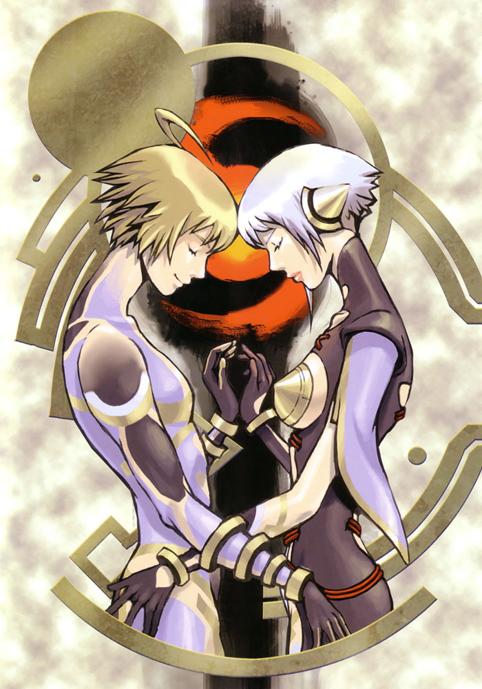 Johnny & Lady Art from Shadow Hearts: From The New World