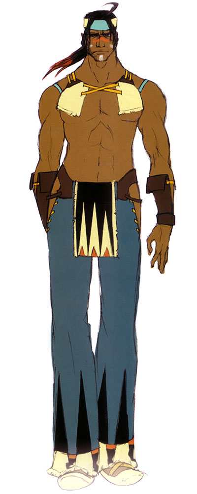 Natan Concept Art from Shadow Hearts: From The New World