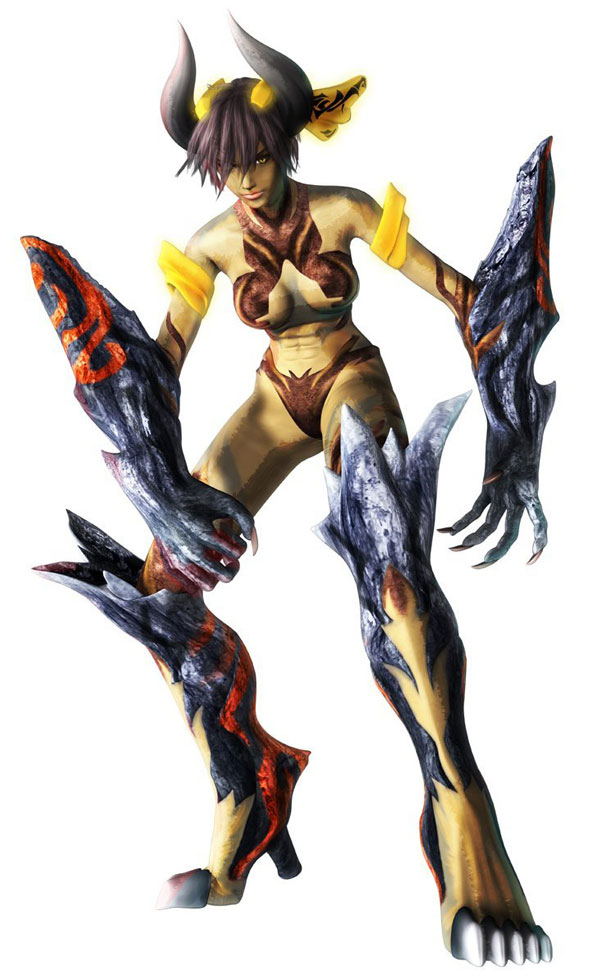 Shania Tatan'ka Fusion Art from Shadow Hearts: From The New World