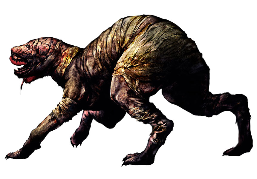 Double Head Art from Silent Hill 3