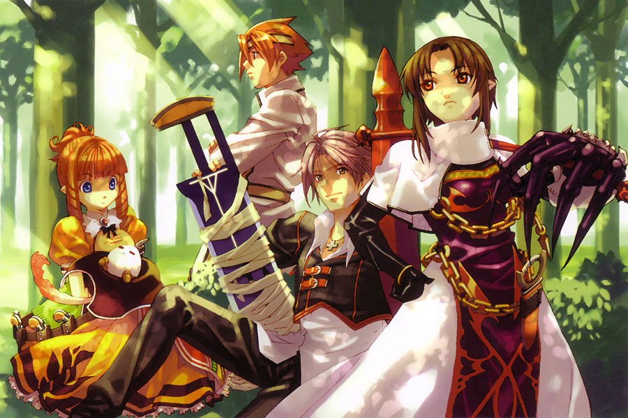 Characters in Forest Art from Spectral Souls