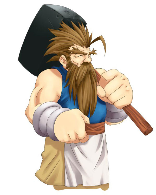 Blacksmith Art from Shining Tears