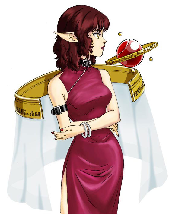 Elf Girl Art from Shining Tears