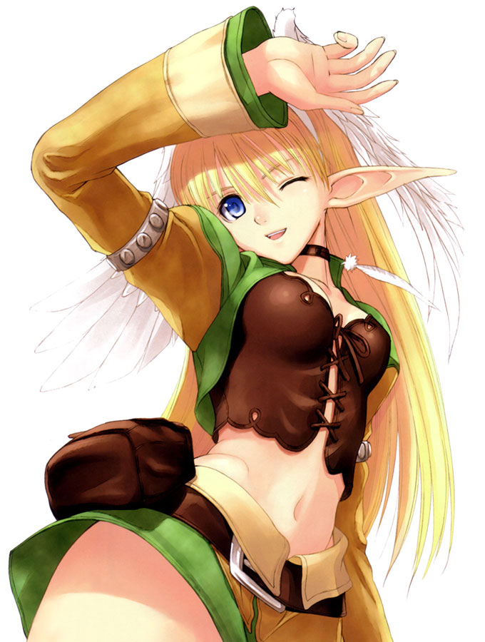 Elwyn Winking Art from Shining Tears