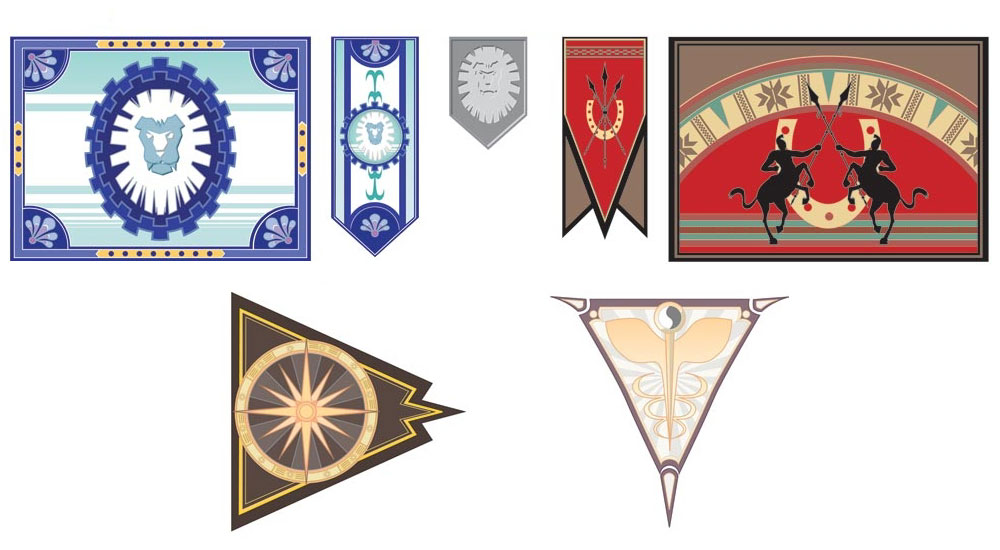 Flags Art from Shining Tears