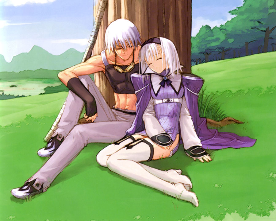 Keiner & Neige Under Tree Art from Shining Tears