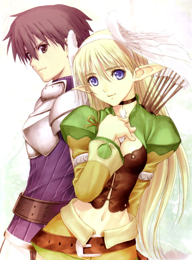 Xion & Elwyn Art from Shining Tears