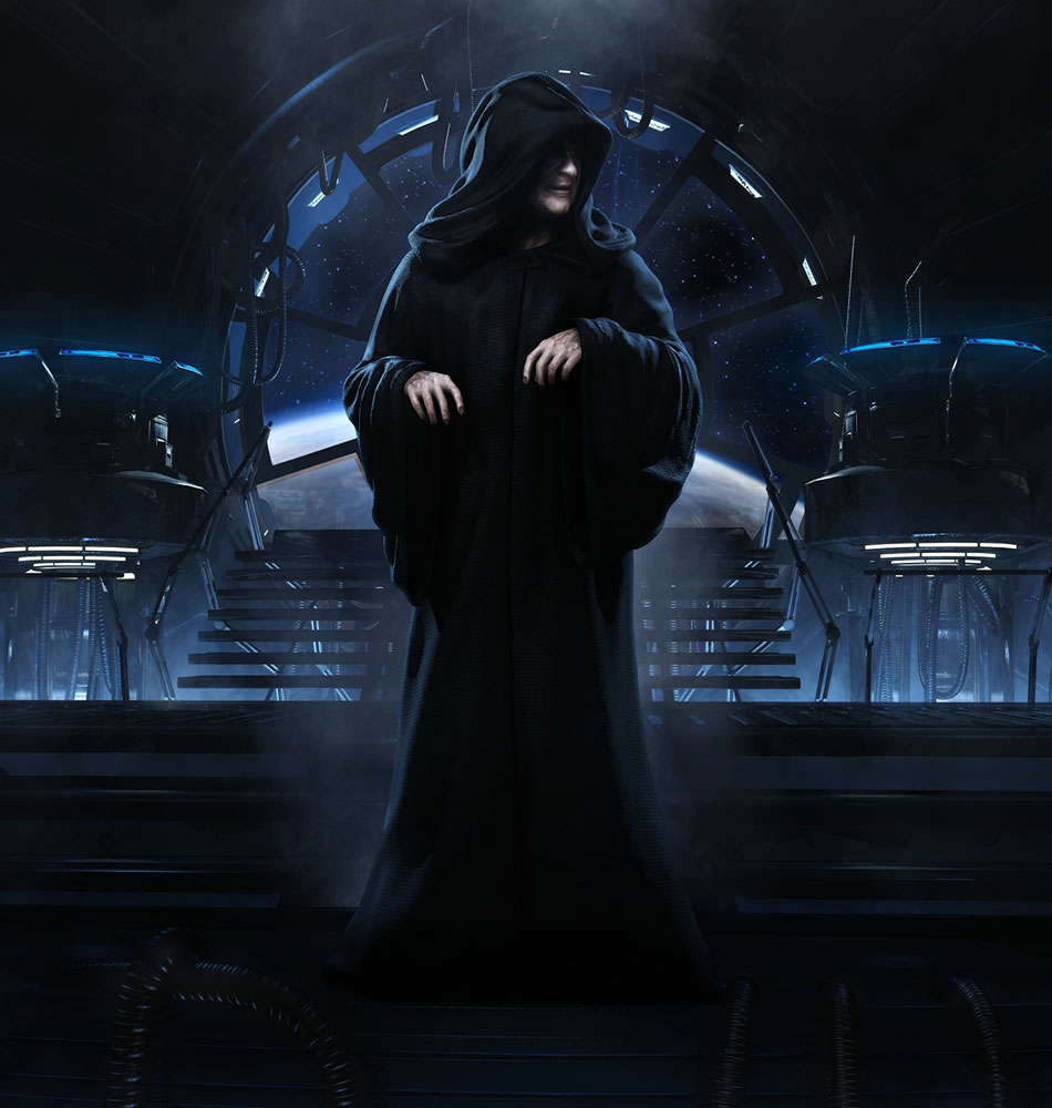 Emperor Palpatine Art from Star Wars: The Force Unleashed