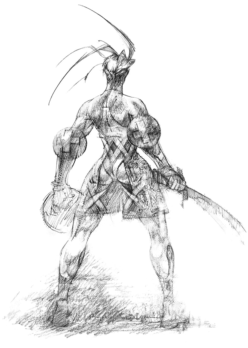 Ashley Sketch from Vagrant Story