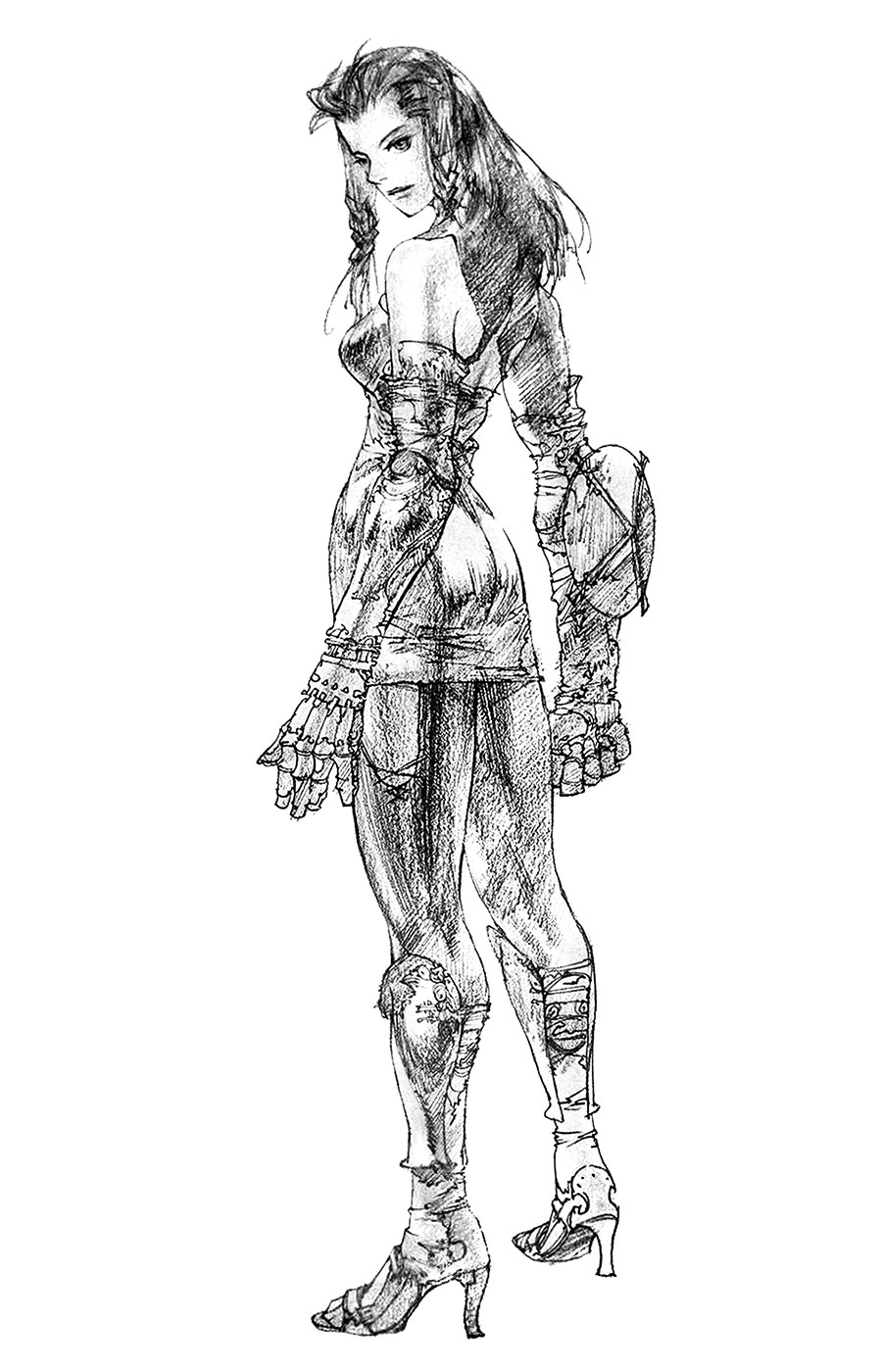Callo Merlose Sketch from Vagrant Story