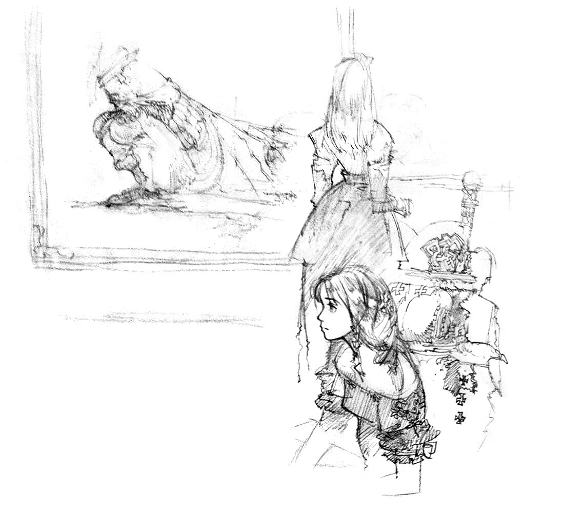 Concept Sketch from Vagrant Story