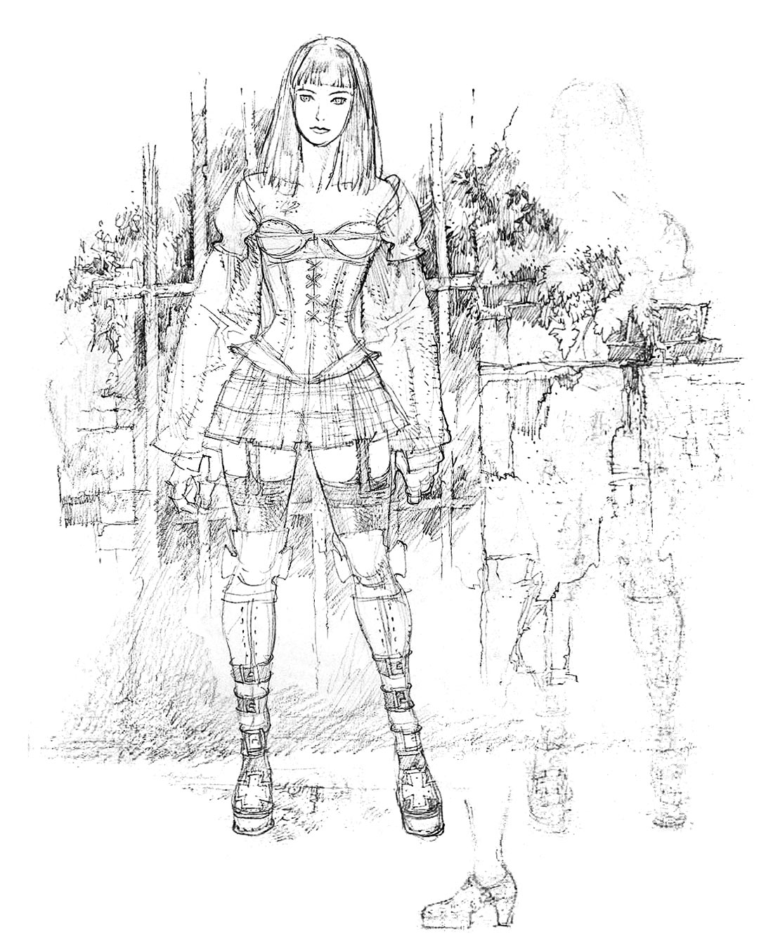 Samantha Sketch from Vagrant Story