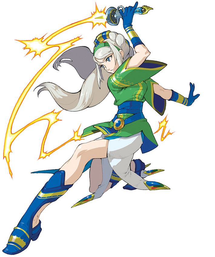 Avril Vent Fleur & Absolute Zero Whip Art from Wild Arms 5