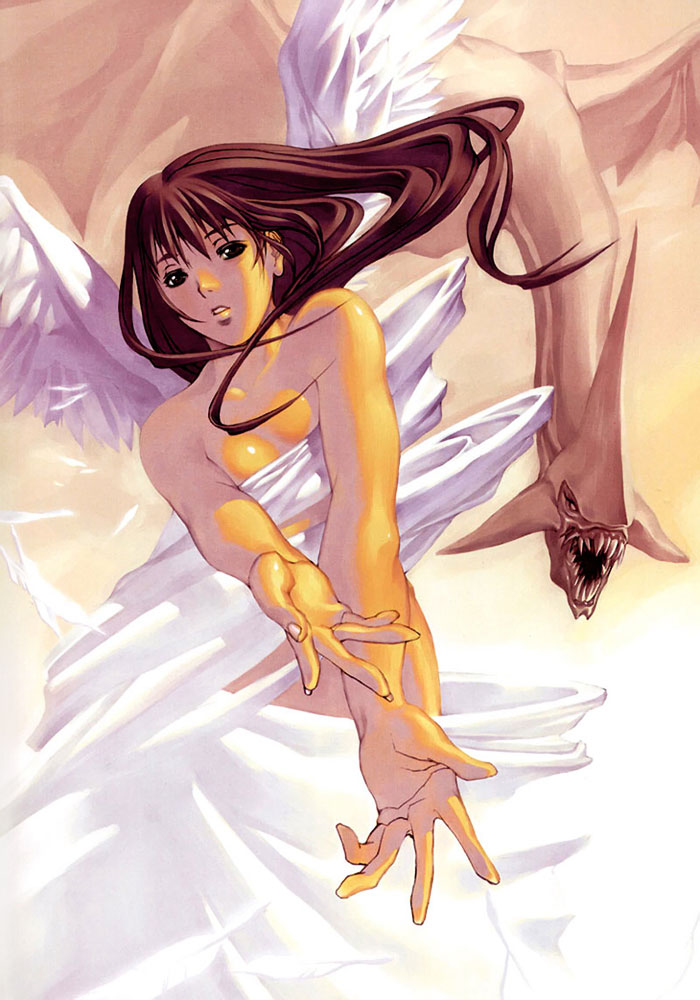 Sherazard & Dragon Art from War of Genesis III