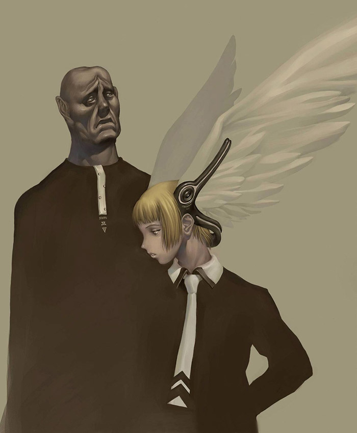 Male Characters Art from War of Genesis III