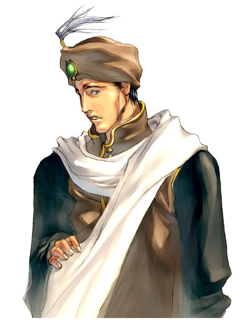 Al Ispahini - Ep.1 Shivan Scimitar Art from War of Genesis III