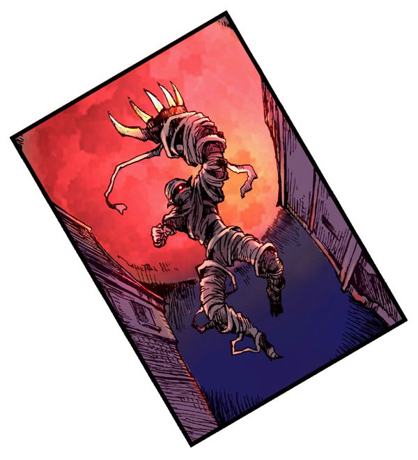 Bloody Claw Card Art from Yggdra Union