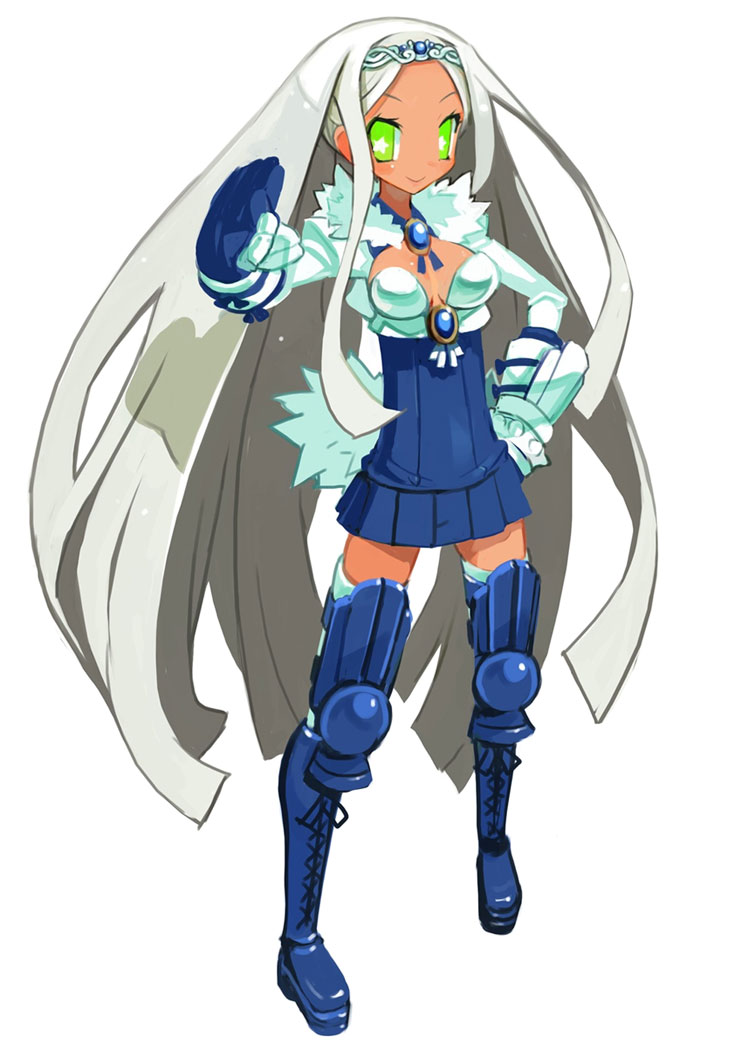 Sapphire Rhodonite Art from Disgaea 3: Absence of Justice