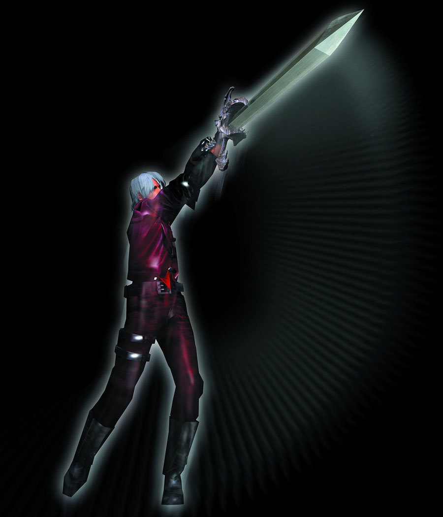 Dante & Force Edge Art from Devil May Cry